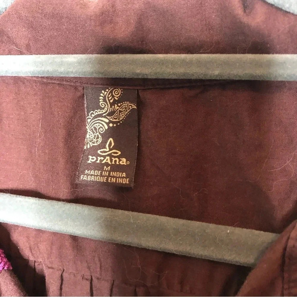 Prana Brown and Pink Dress Size Medium - Picture 6 of 6